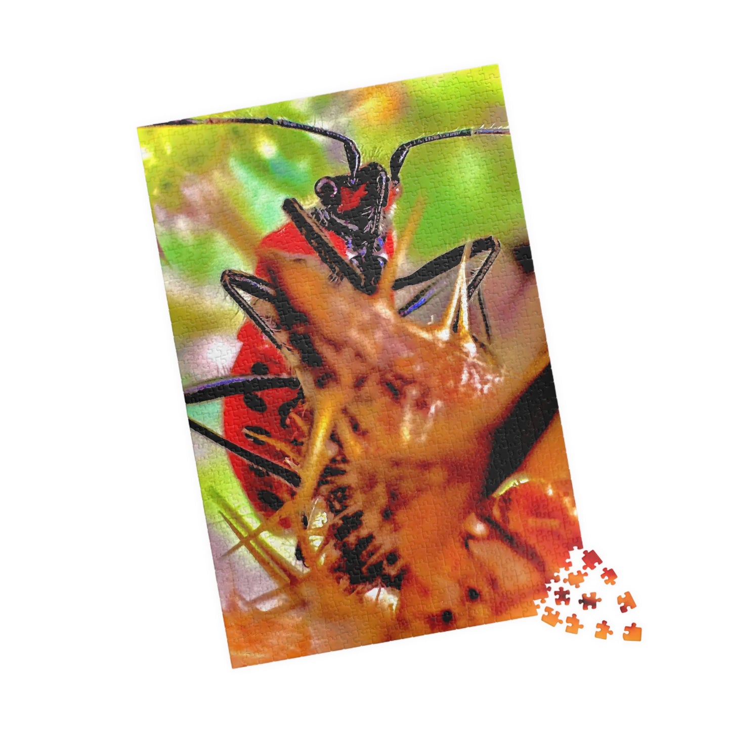 A Puzzle (110, 252, 520, 1014-piece) for the Brave - Loud into Chipboard