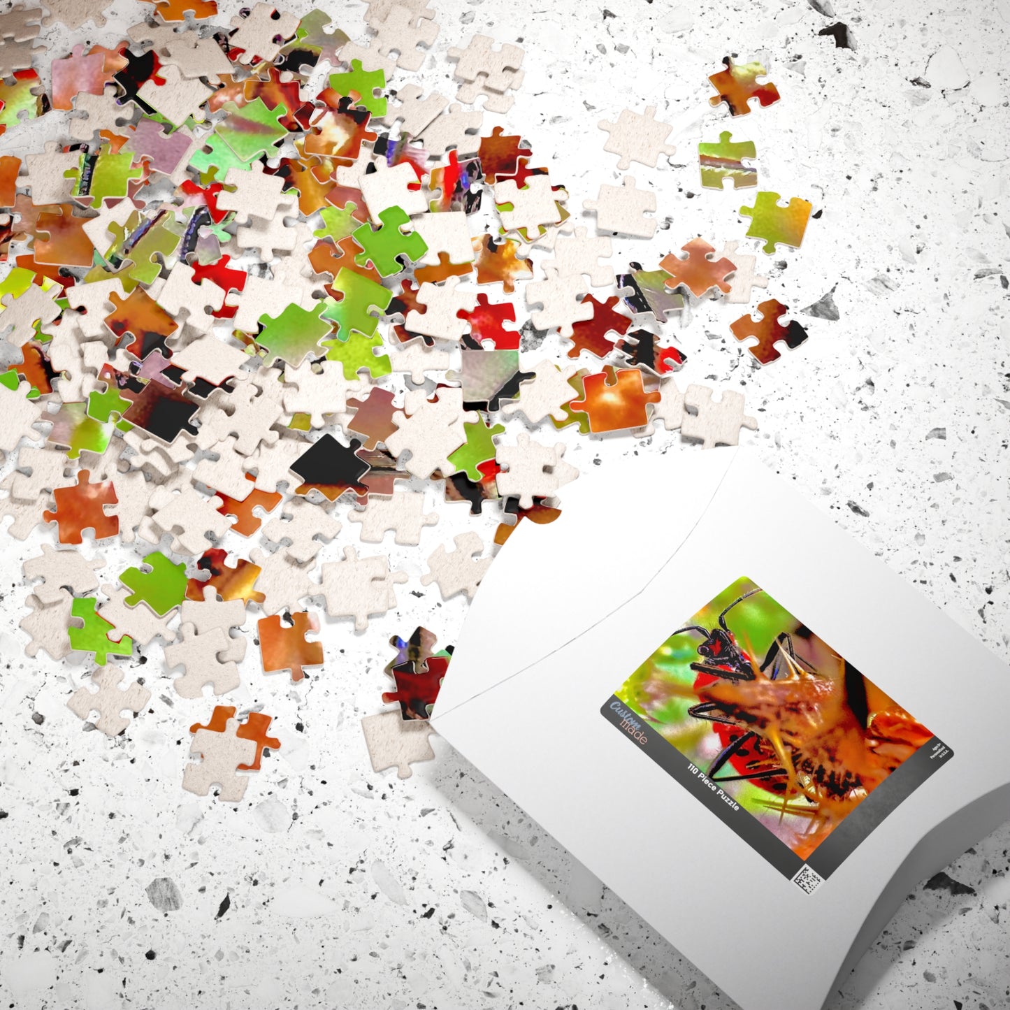 A Puzzle (110, 252, 520, 1014-piece) for the Brave - Loud into Chipboard