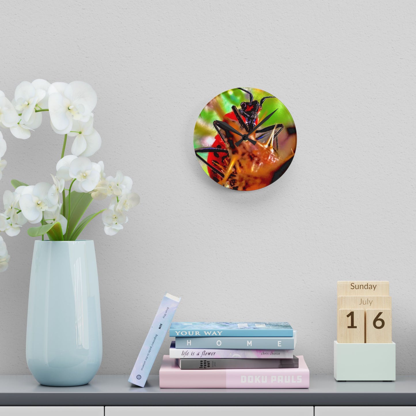 Acrylic Wall Clock - What Time Exactly?