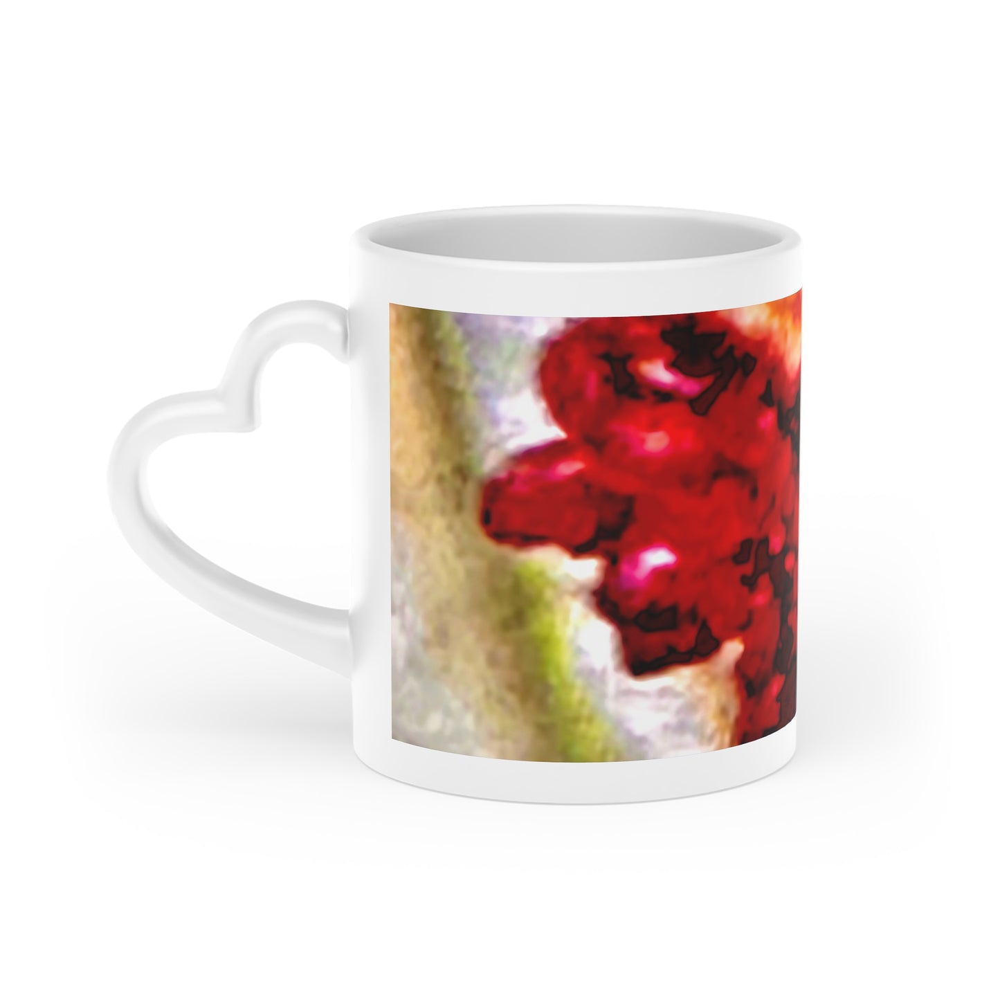 Heart-Shaped Mug - Hold me Wild