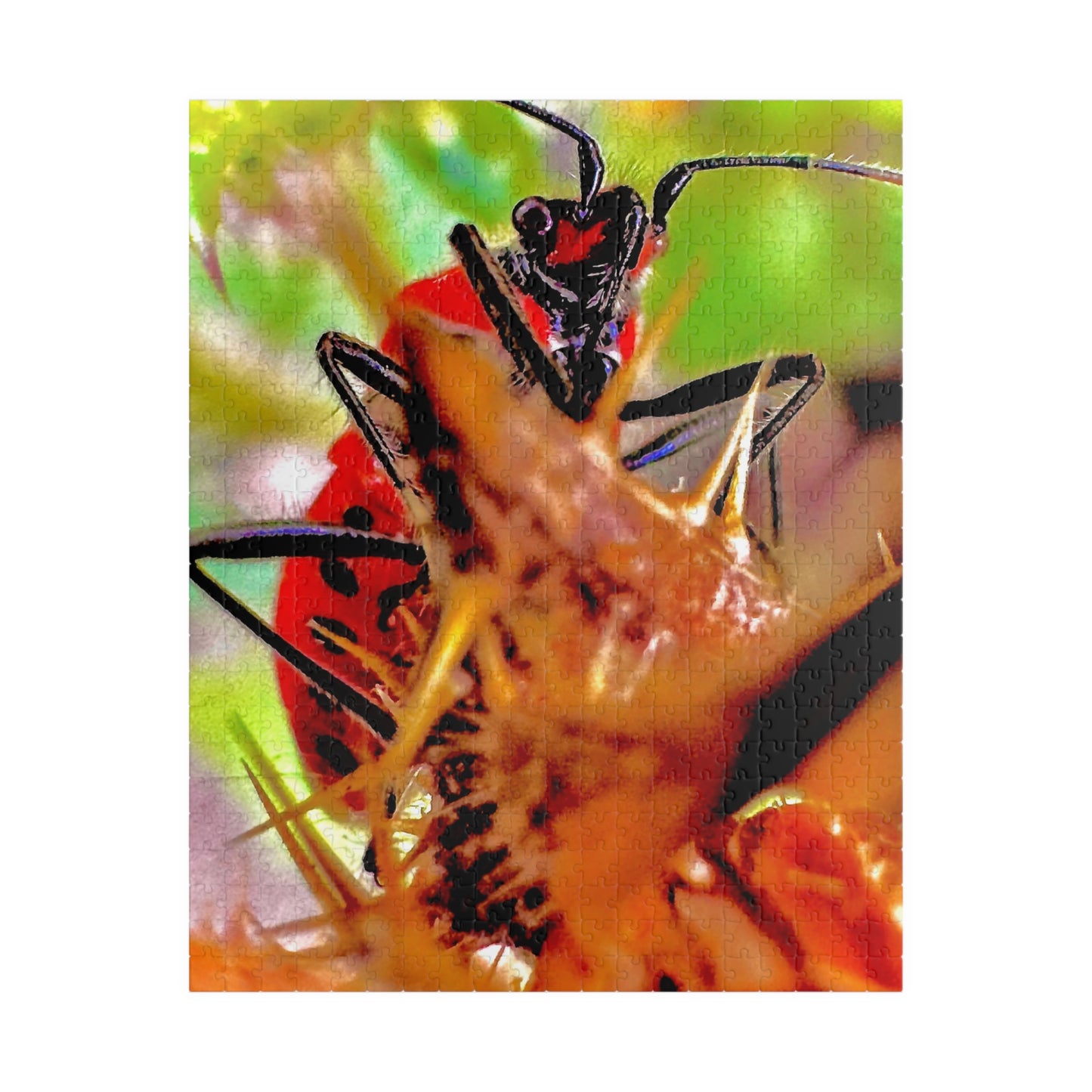 A Puzzle (110, 252, 520, 1014-piece) for the Brave - Loud into Chipboard