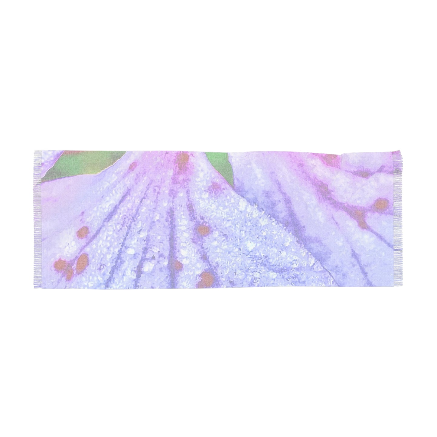 Light Scarf - Raindrops in Violet