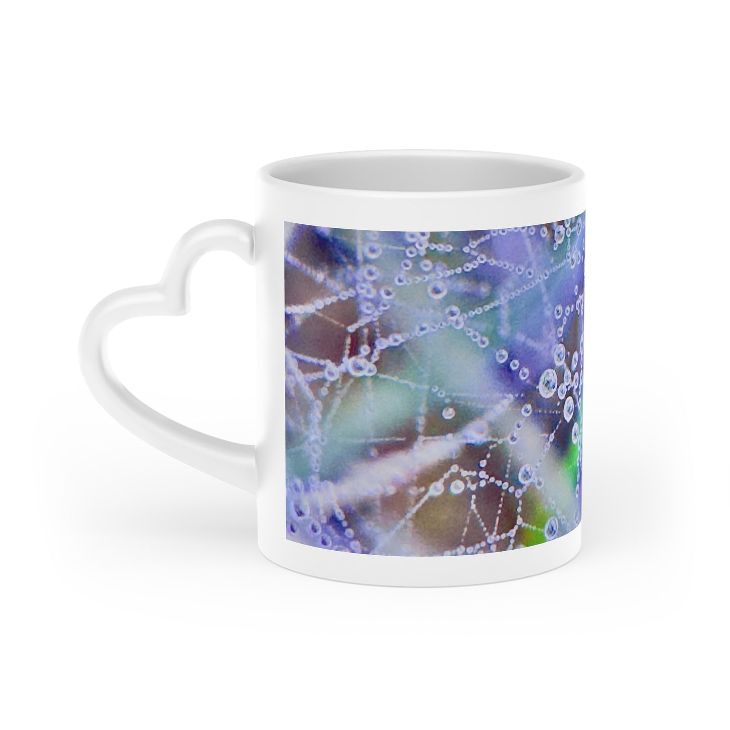 Heart-Shaped Mug - In the Heart of the Web