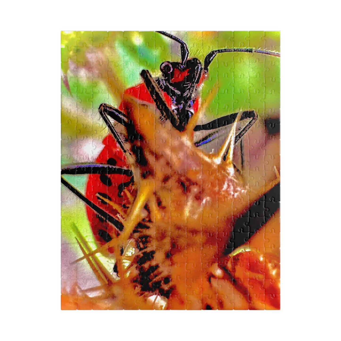 A Puzzle (110, 252, 520, 1014-piece) for the Brave - Loud into Chipboard