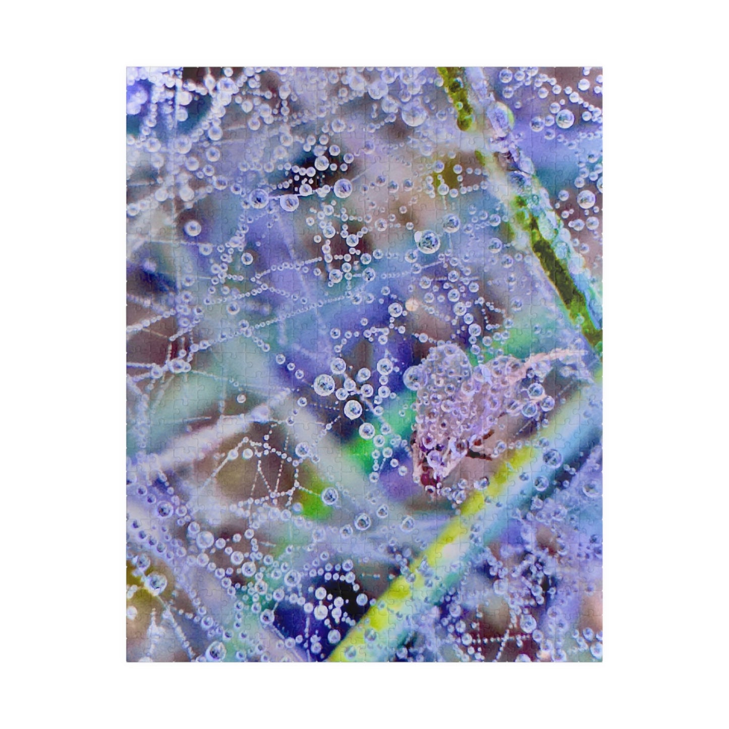 A Puzzle (110, 252, 520, 1014-piece) for the Soft - Rainy Tears on Chipboard Dreams