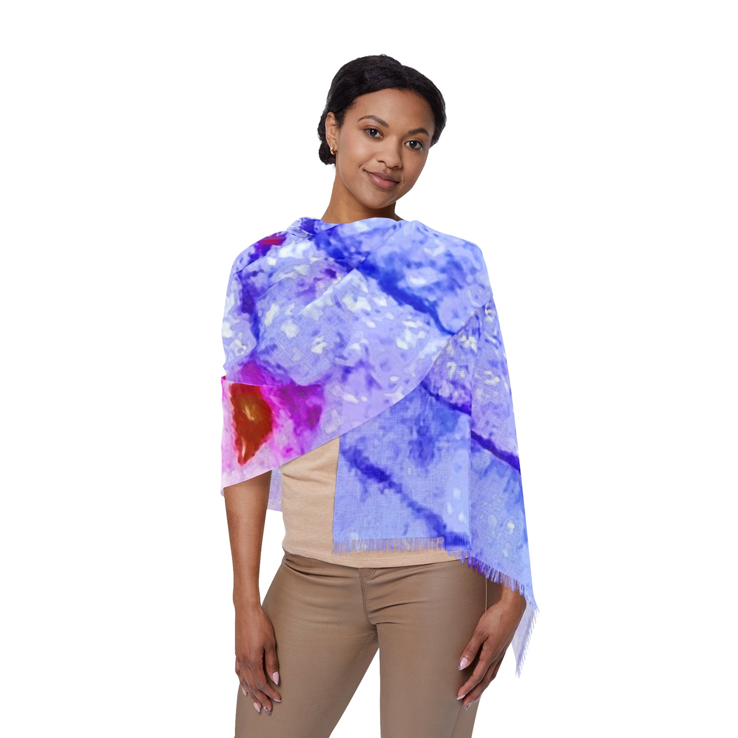 Light Scarf - Bluestones Whisper Blue