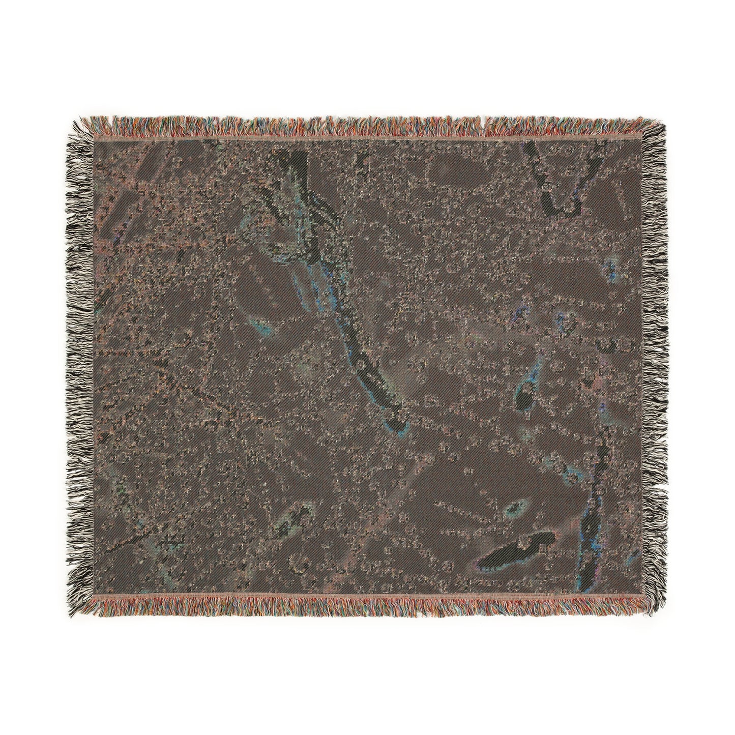 Woven Blanket - Raindrop Whisper in V