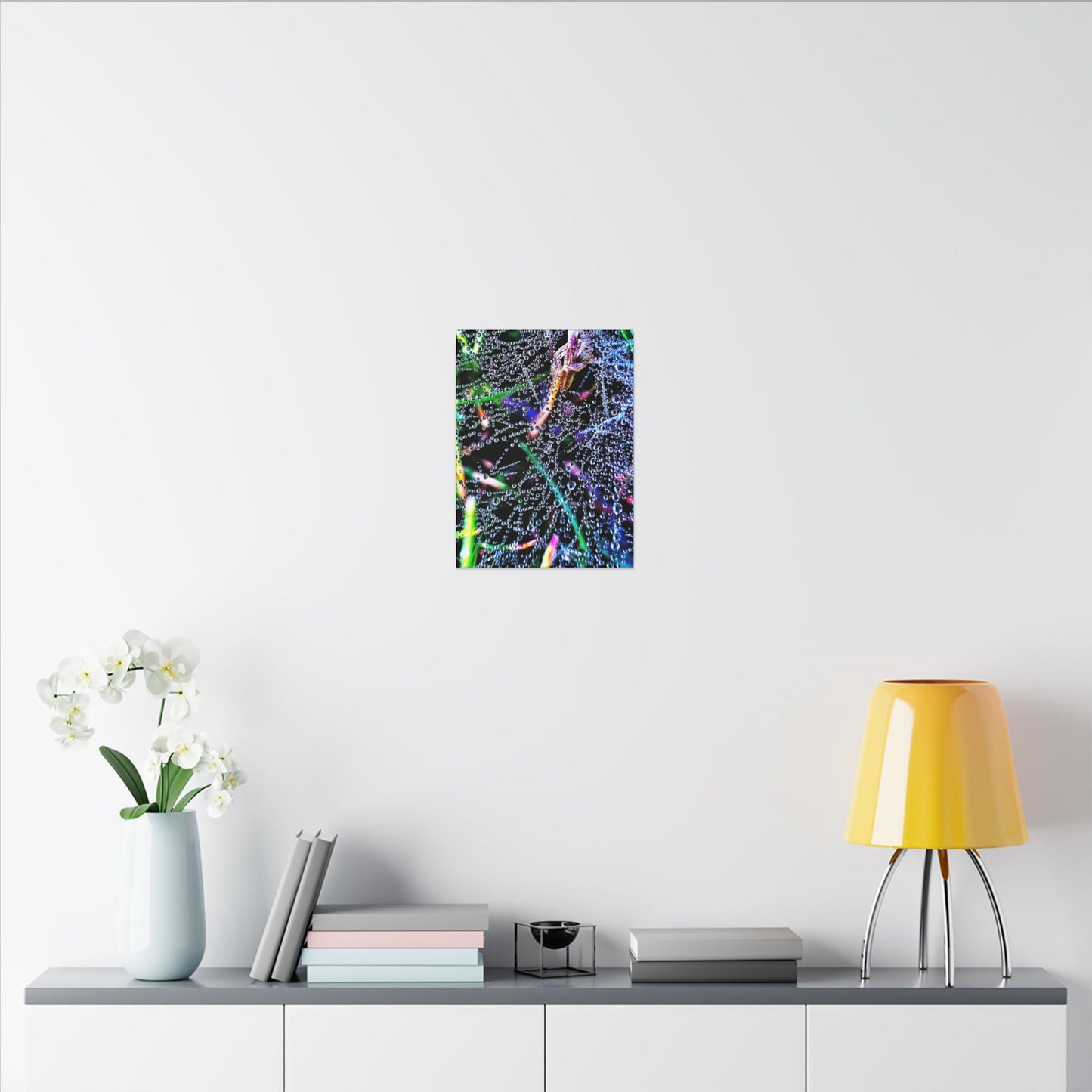 Matte Canvas - The Rain Web Galaxy