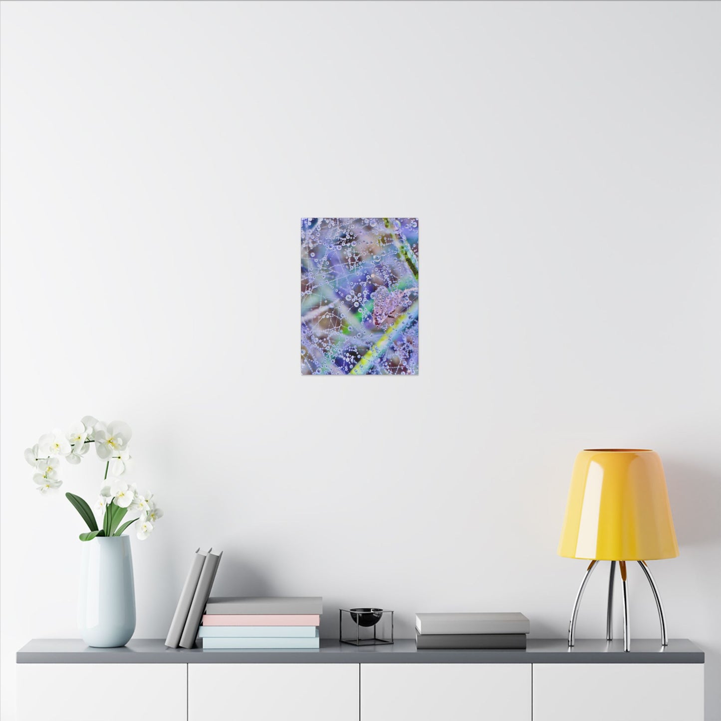 Matte Canvas - Lavender Web