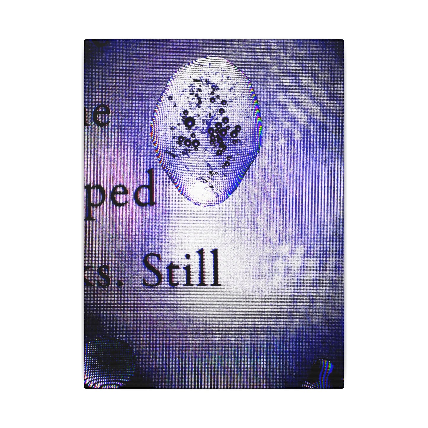 Matte Canvas - Encrypted Emotion