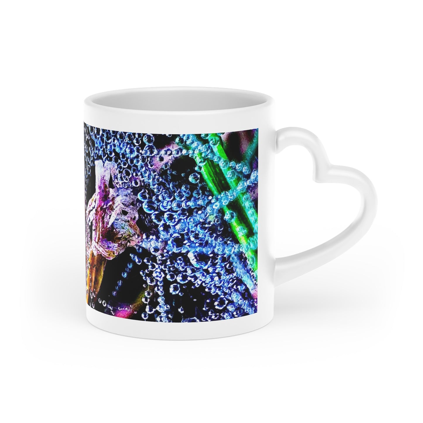 Heart-Shaped Mug - Portal to the Entry by Touch
