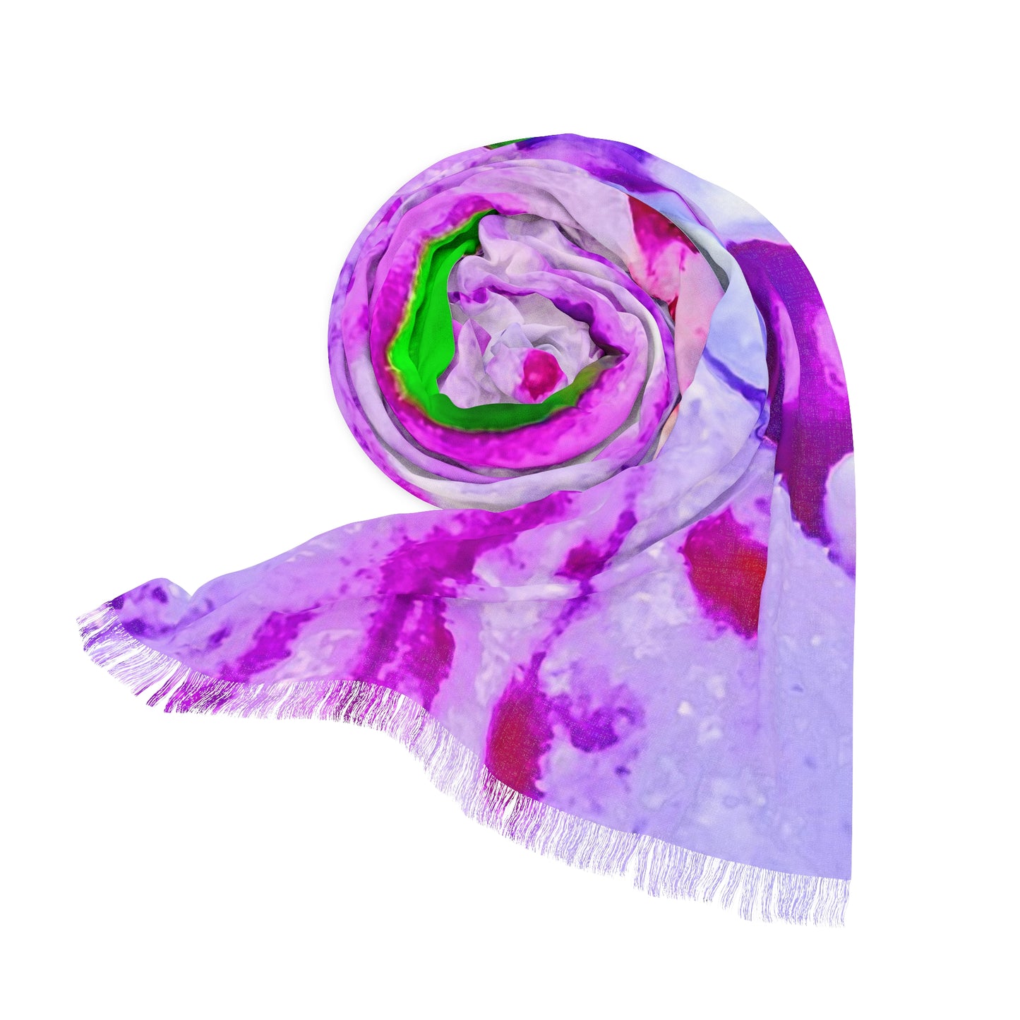 Light Scarf - Blush wrapped in Light