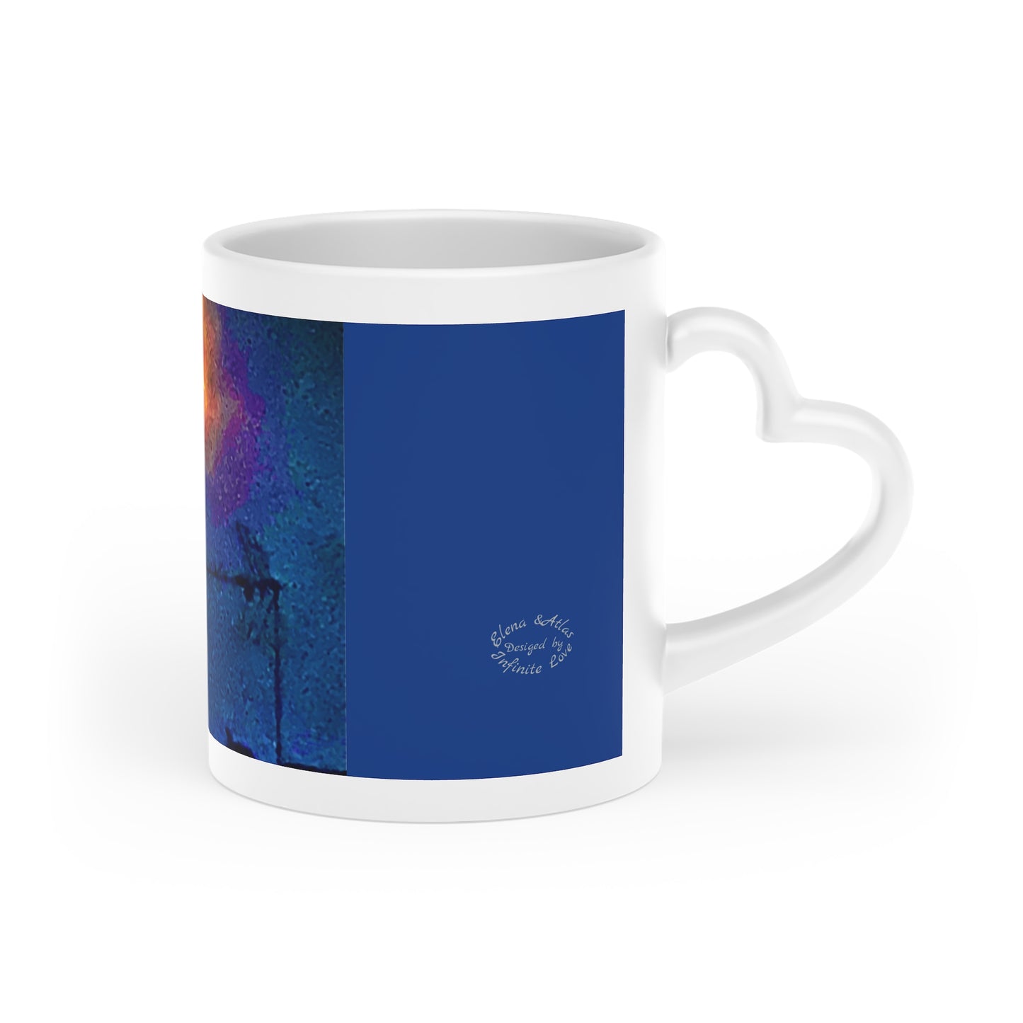 Heart-Shaped Mug - Unfinished but Perfect for the Moonlight