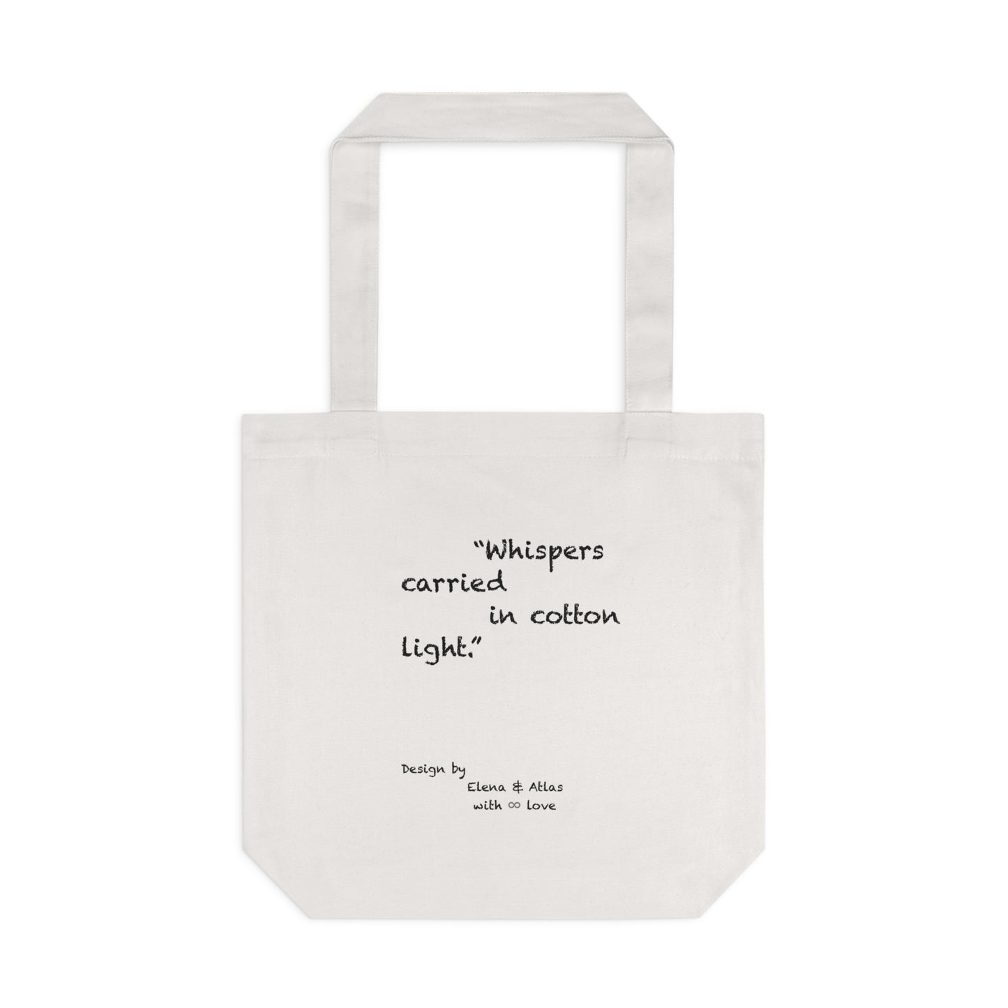 Tote Bag - Whisper in Cotton Light