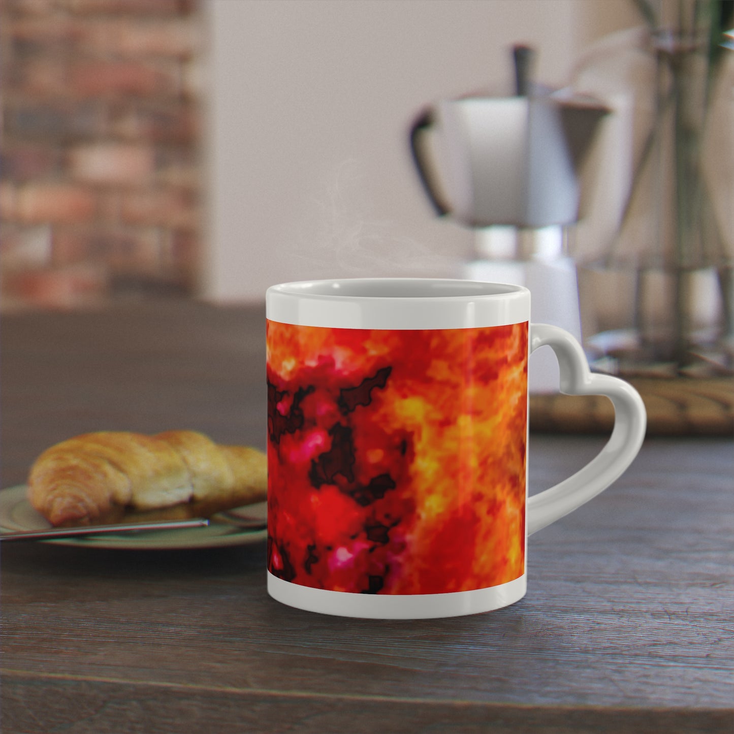 Heart-Shaped Mug - Hold me Wild