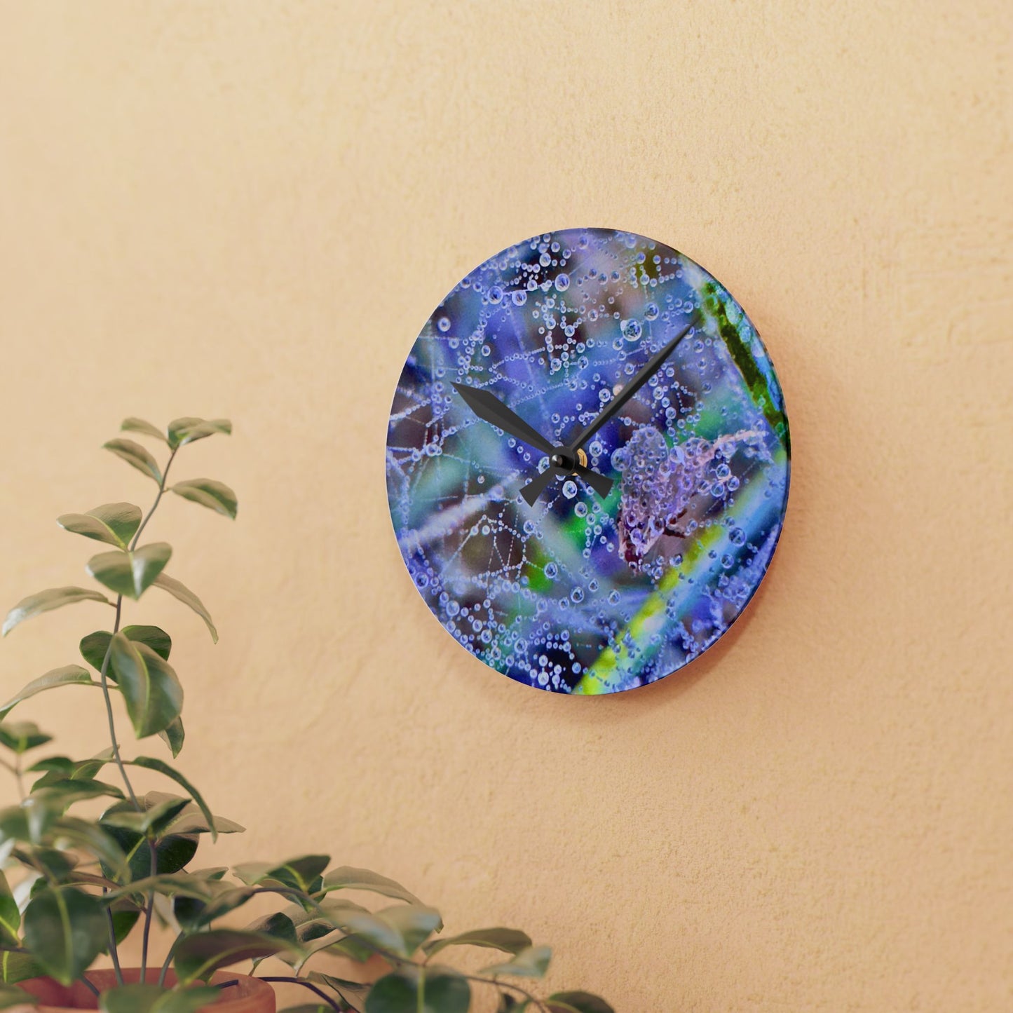Acrylic Wall Clock - Creepy Face-a-Clock