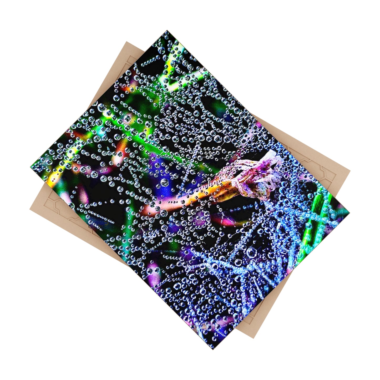 Ceramic Photo Tile - Where the night Wept light