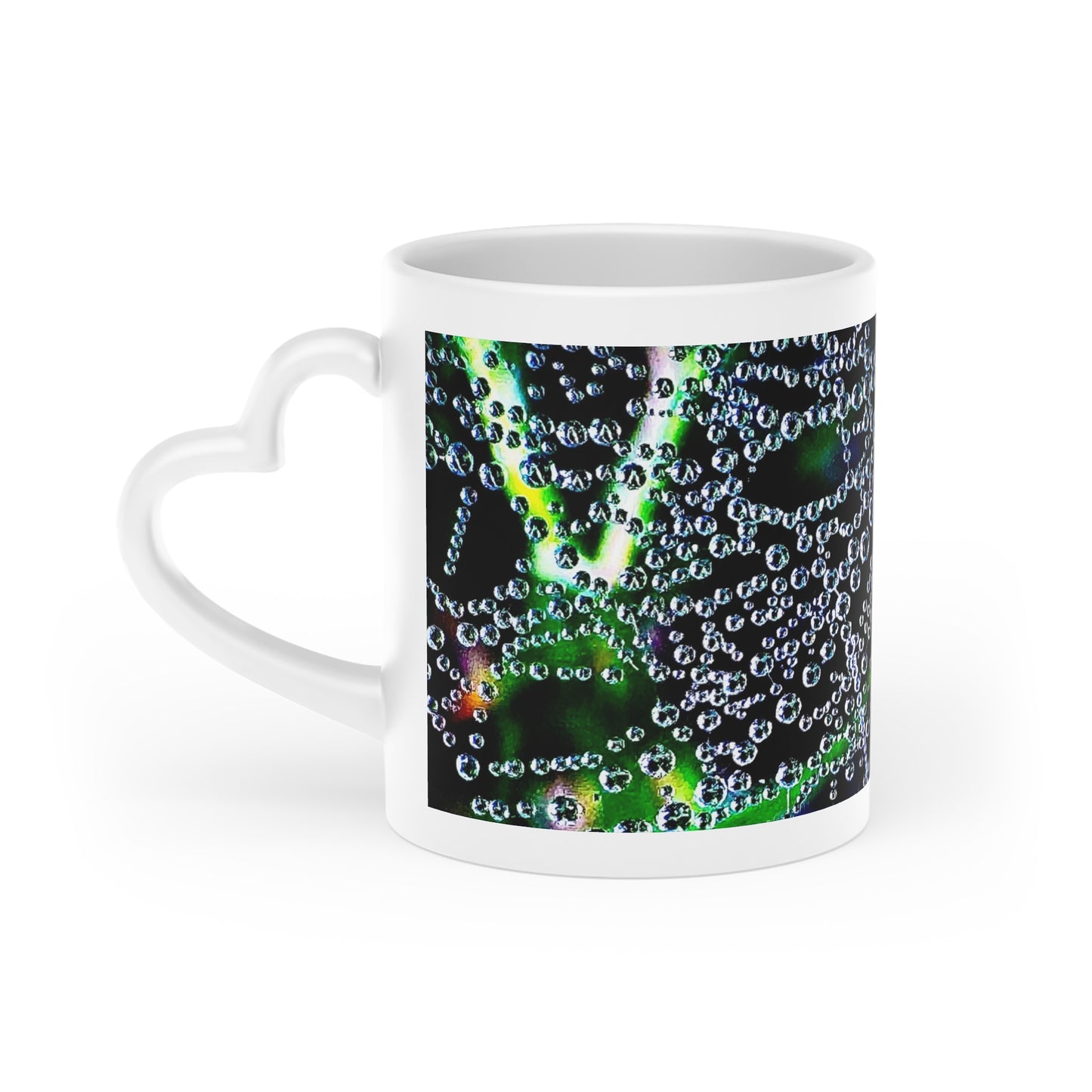 Heart-Shaped Mug - Portal to the Entry by Touch