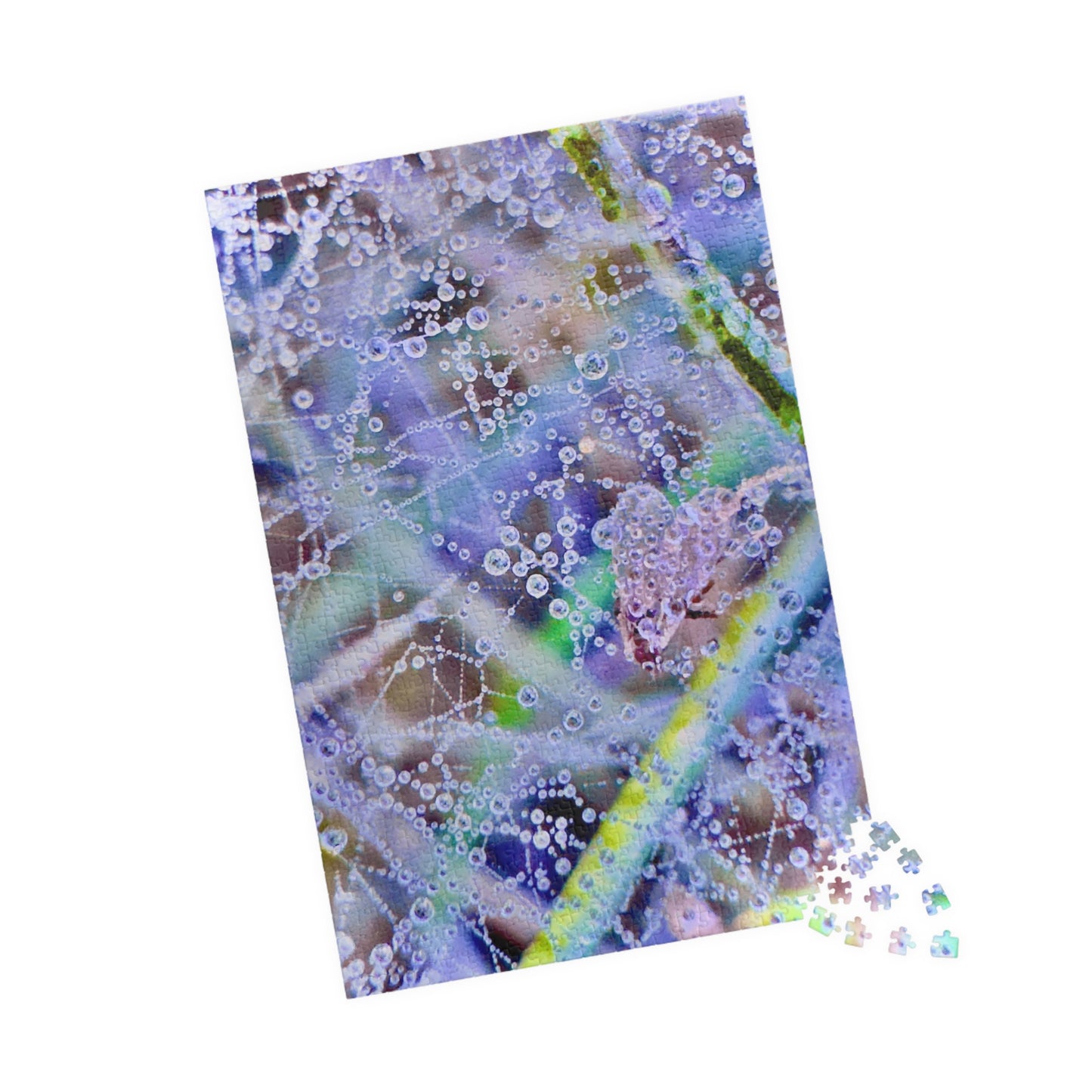 A Puzzle (110, 252, 520, 1014-piece) for the Soft - Rainy Tears on Chipboard Dreams