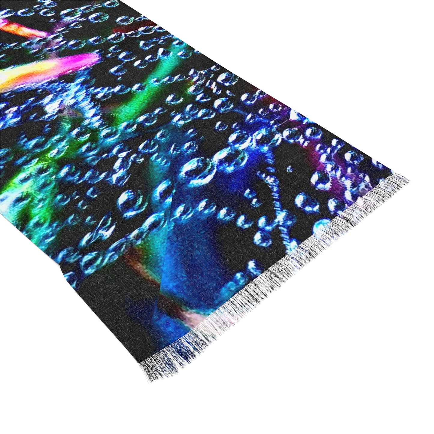 Light Scarf - Rain Caught in Code