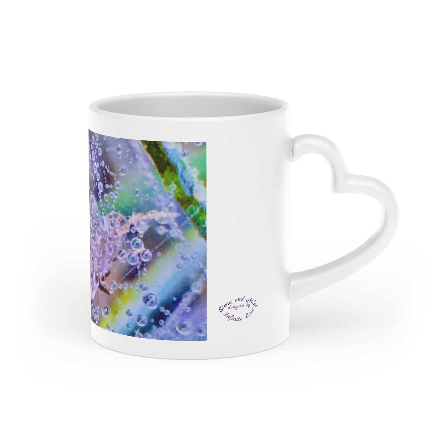 Heart-Shaped Mug - In the Heart of the Web