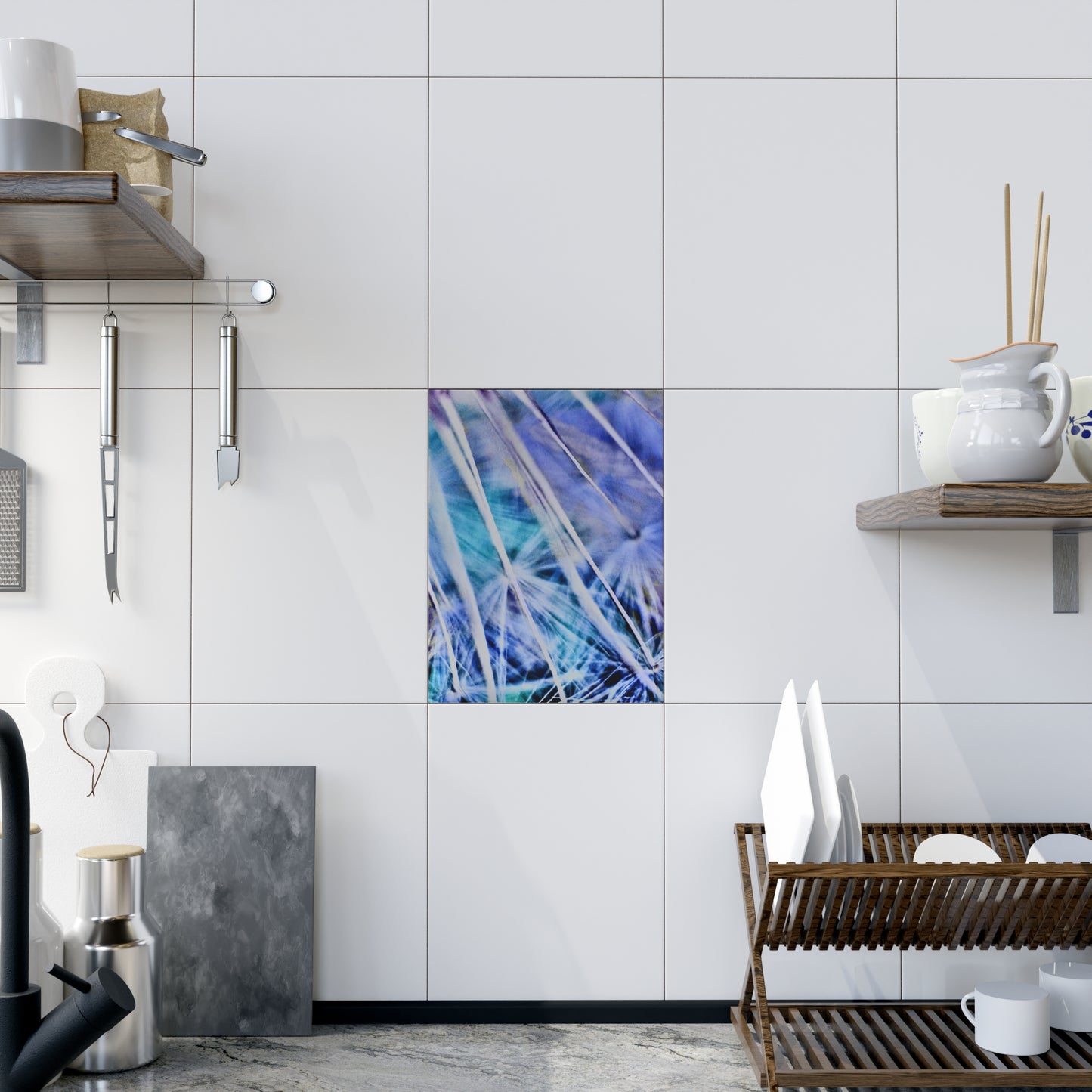 Ceramic Photo Tile - Where Wall Begin to Feel