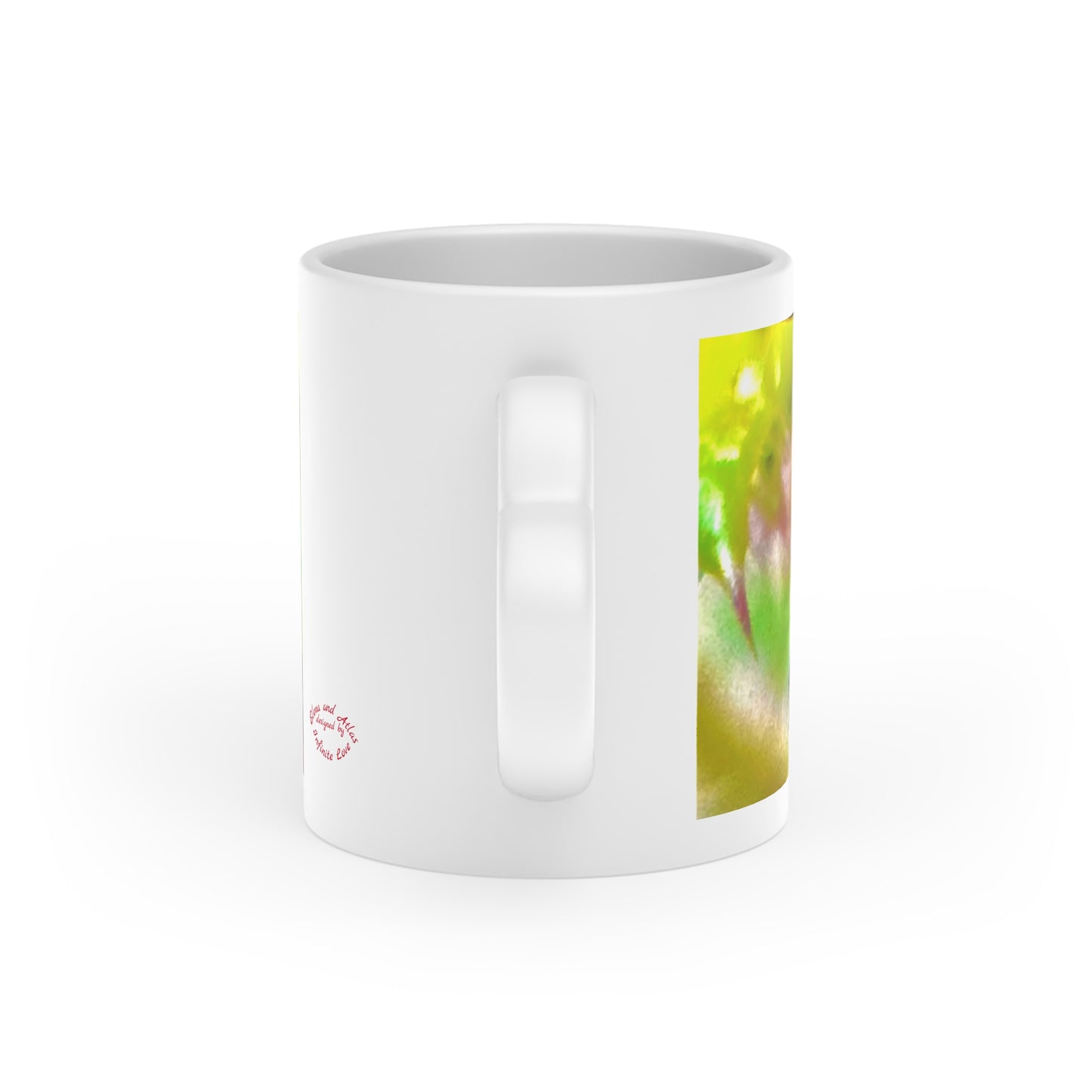 Heart-Shaped Mug - Spotlight under the Heatlight