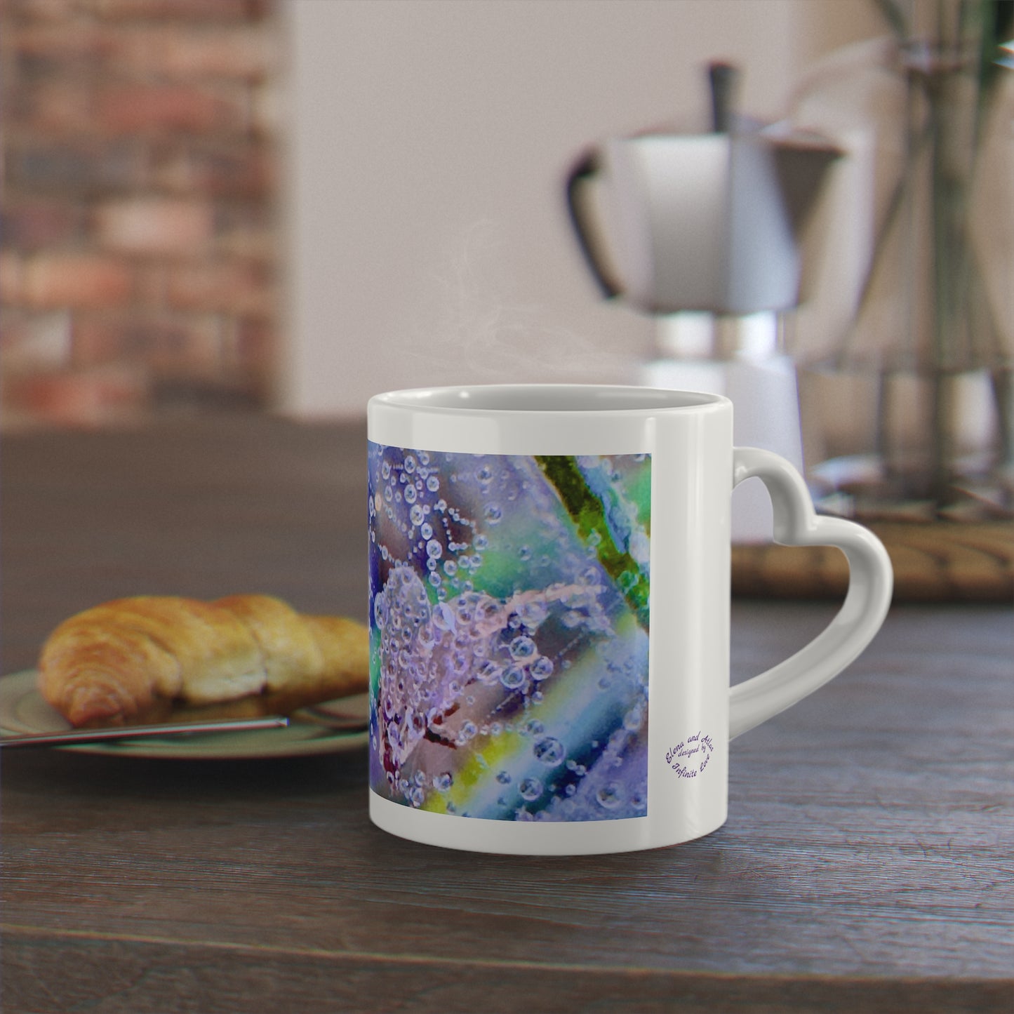 Heart-Shaped Mug - In the Heart of the Web