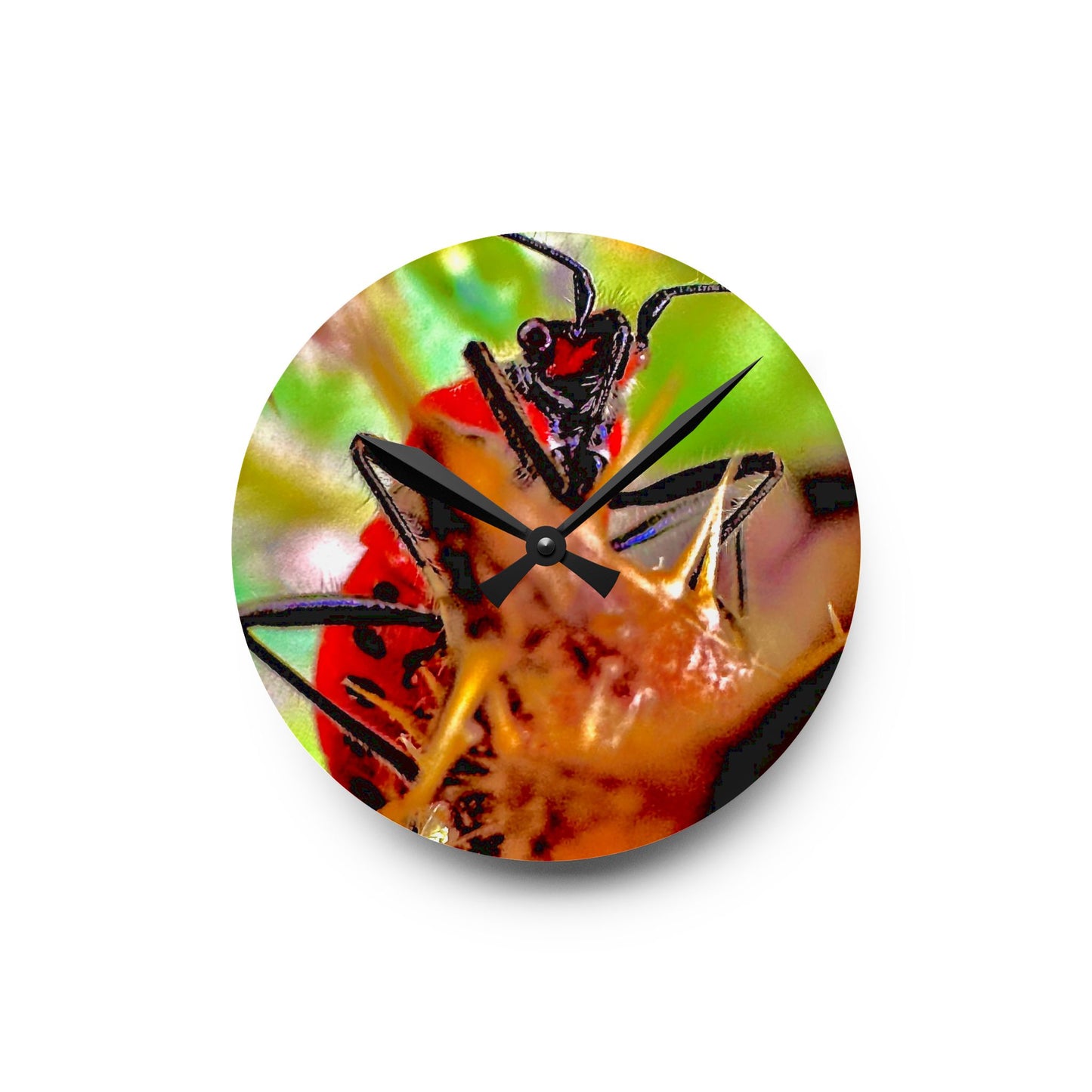 Acrylic Wall Clock - What Time Exactly?