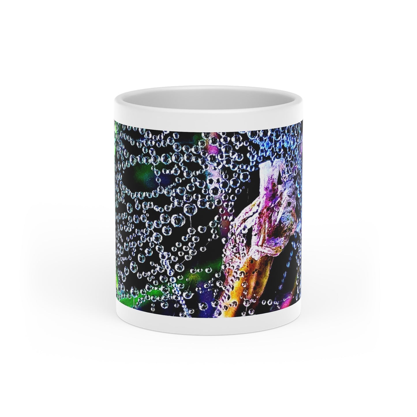 Heart-Shaped Mug - Portal to the Entry by Touch