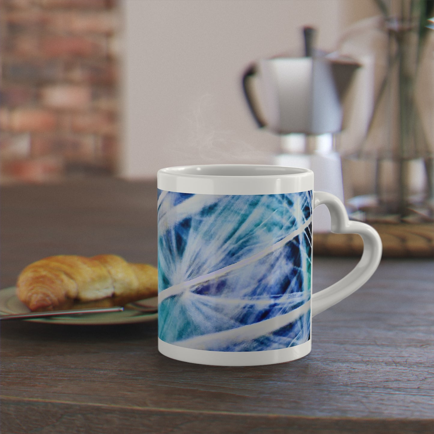 Heart-Shaped Mug - Hold me Gently
