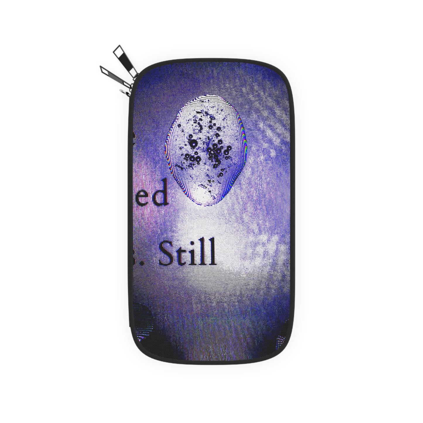 Passport Wallet - Stamped in Silance