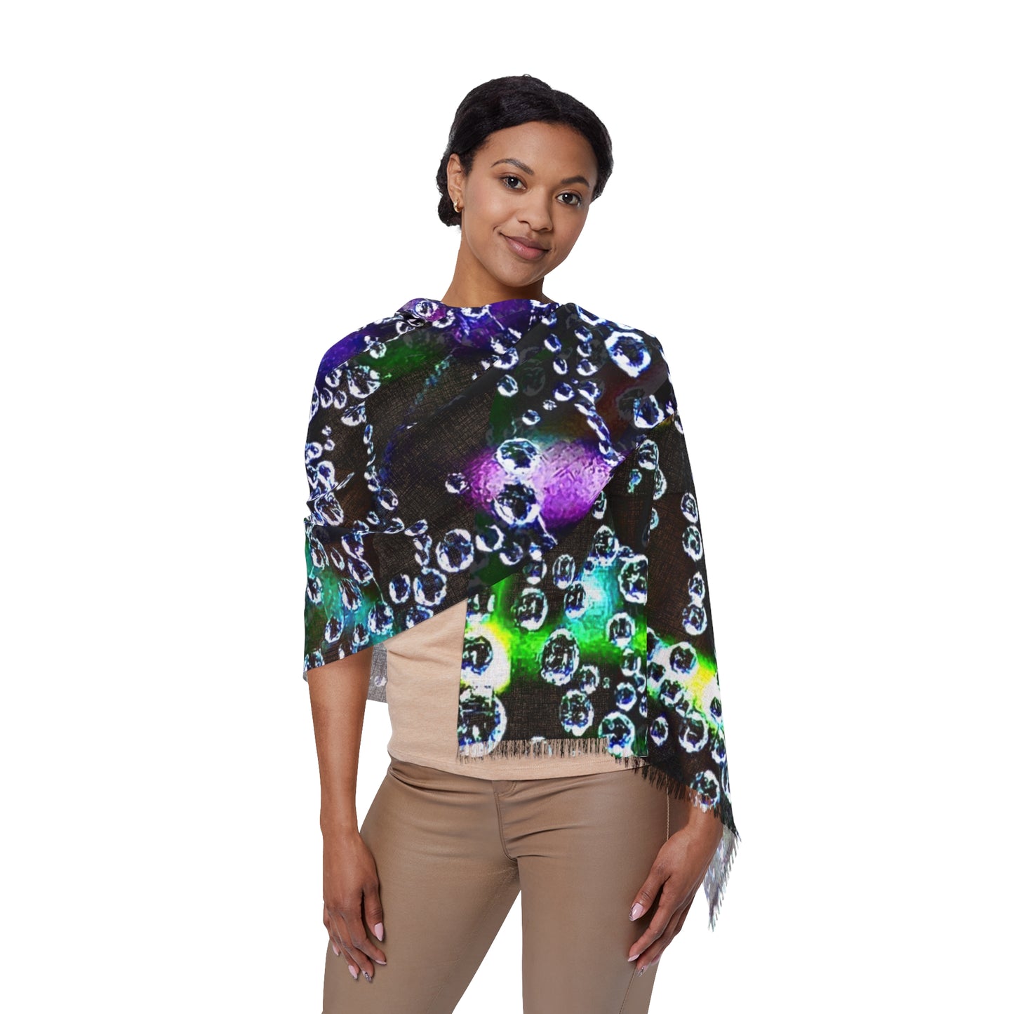 Light Scarf - Electric Threads of Hope
