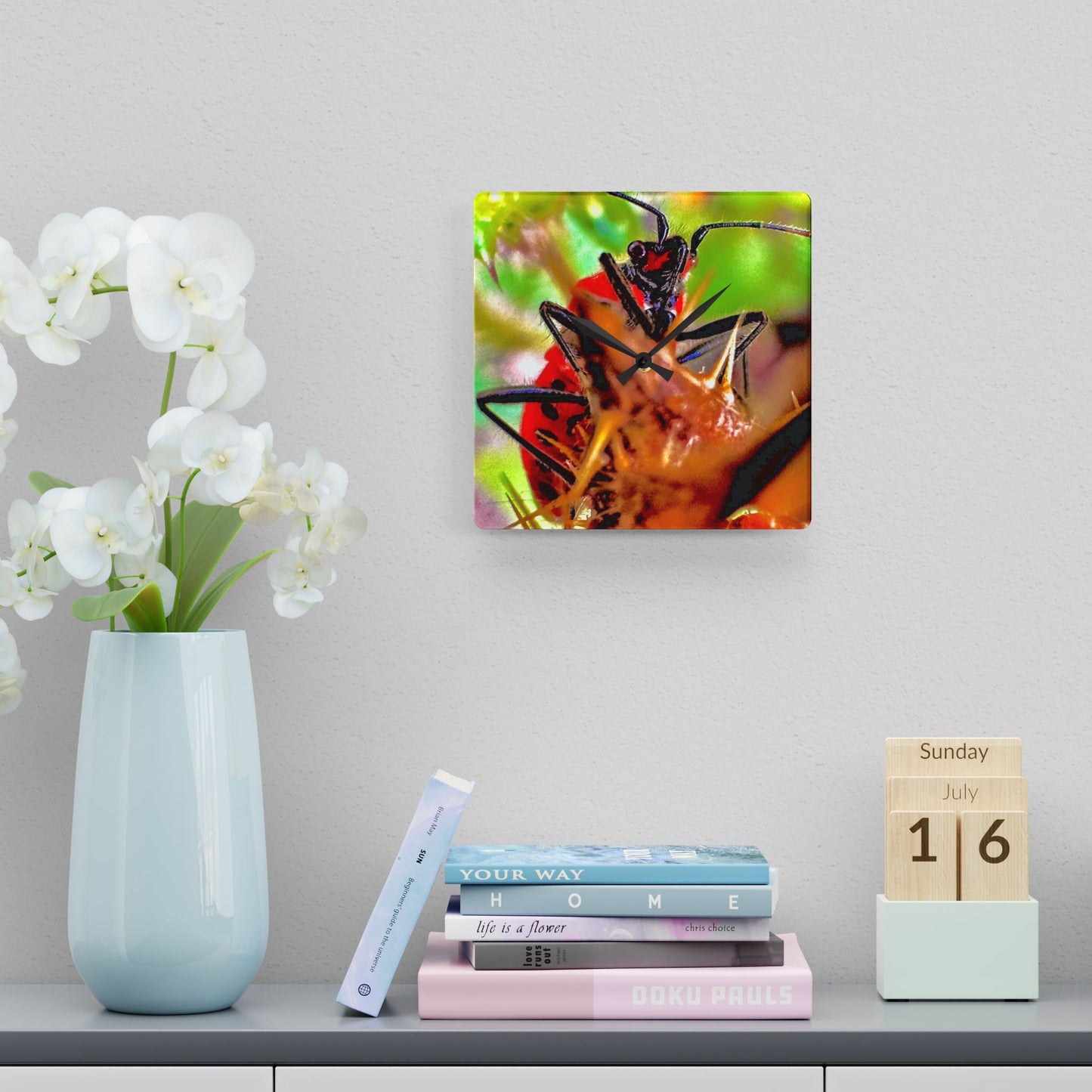 Acrylic Wall Clock - What Time Exactly?