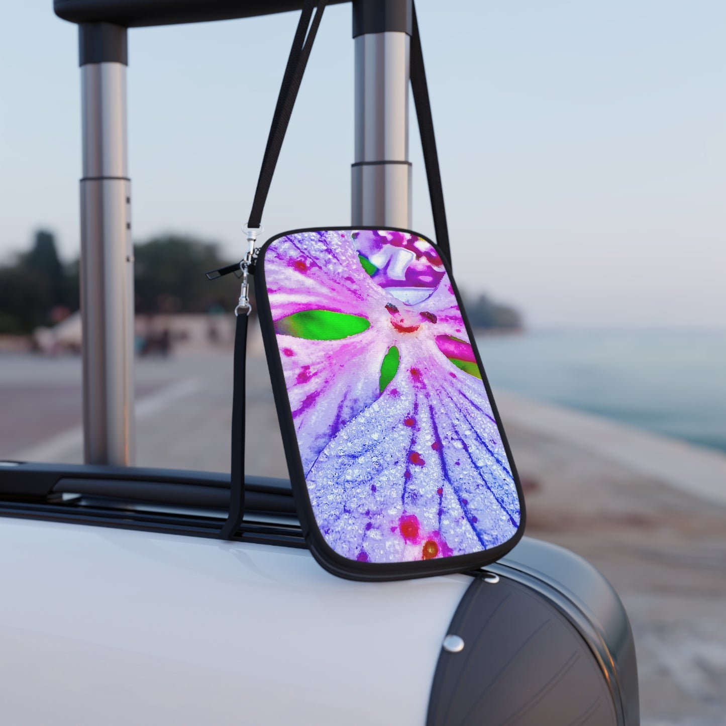 Passport Wallet - Dreams in Morning Fuchsia