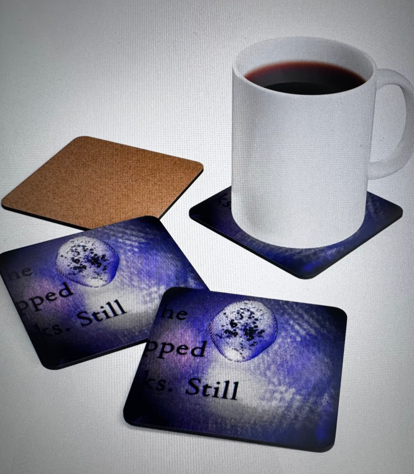 Corkwood Coaster Set