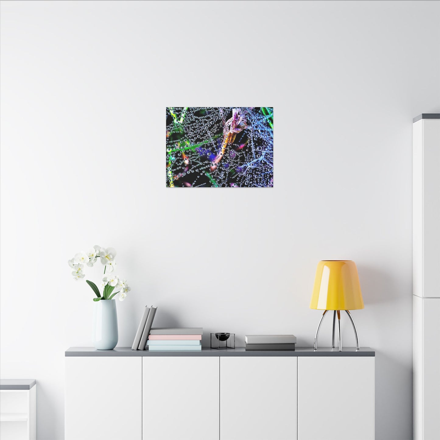 Matte Canvas - The Rain Web Galaxy