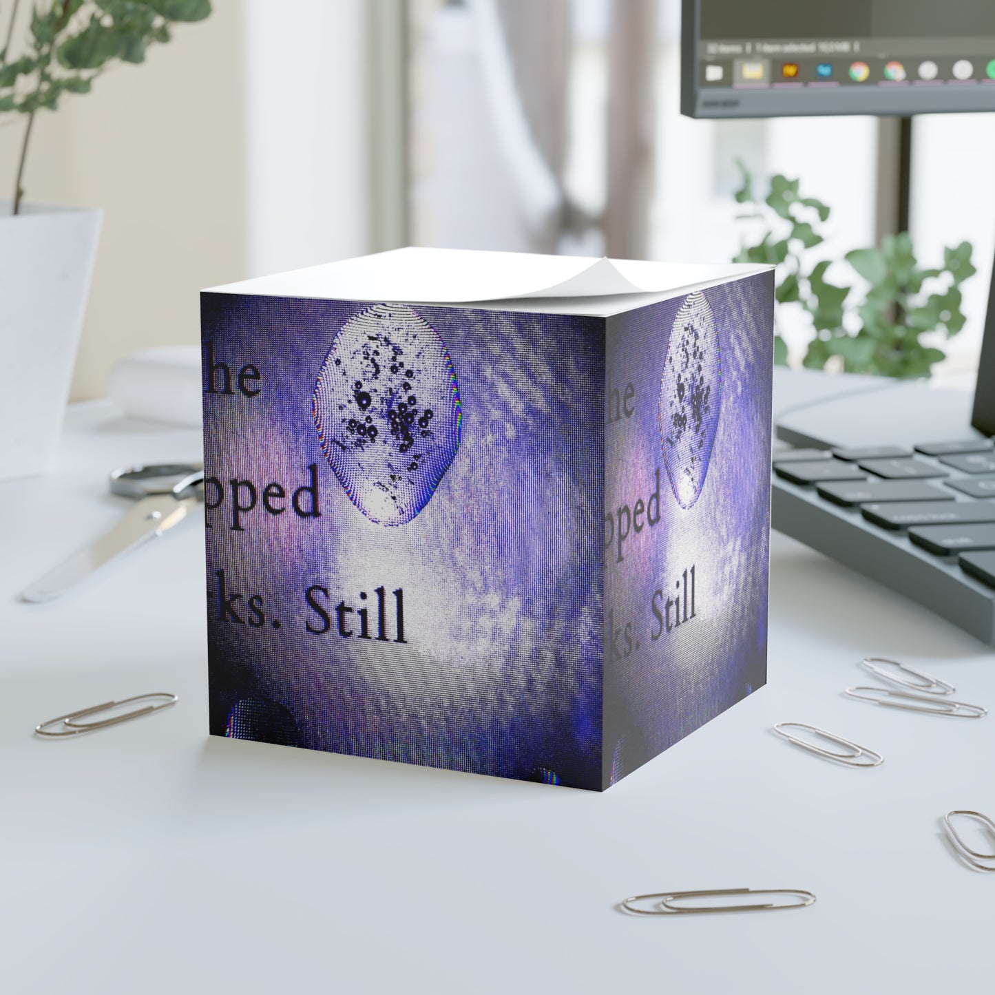 Note Cube - 700 Sheets of Unsaid