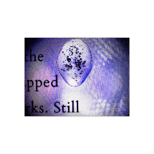 Ceramic Wall Tile - Blueprint in SaltWater