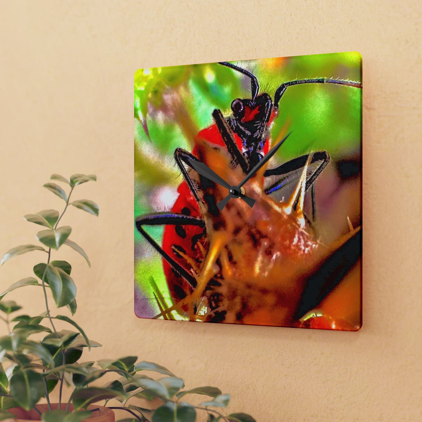Acrylic Wall Clock - What Time Exactly?