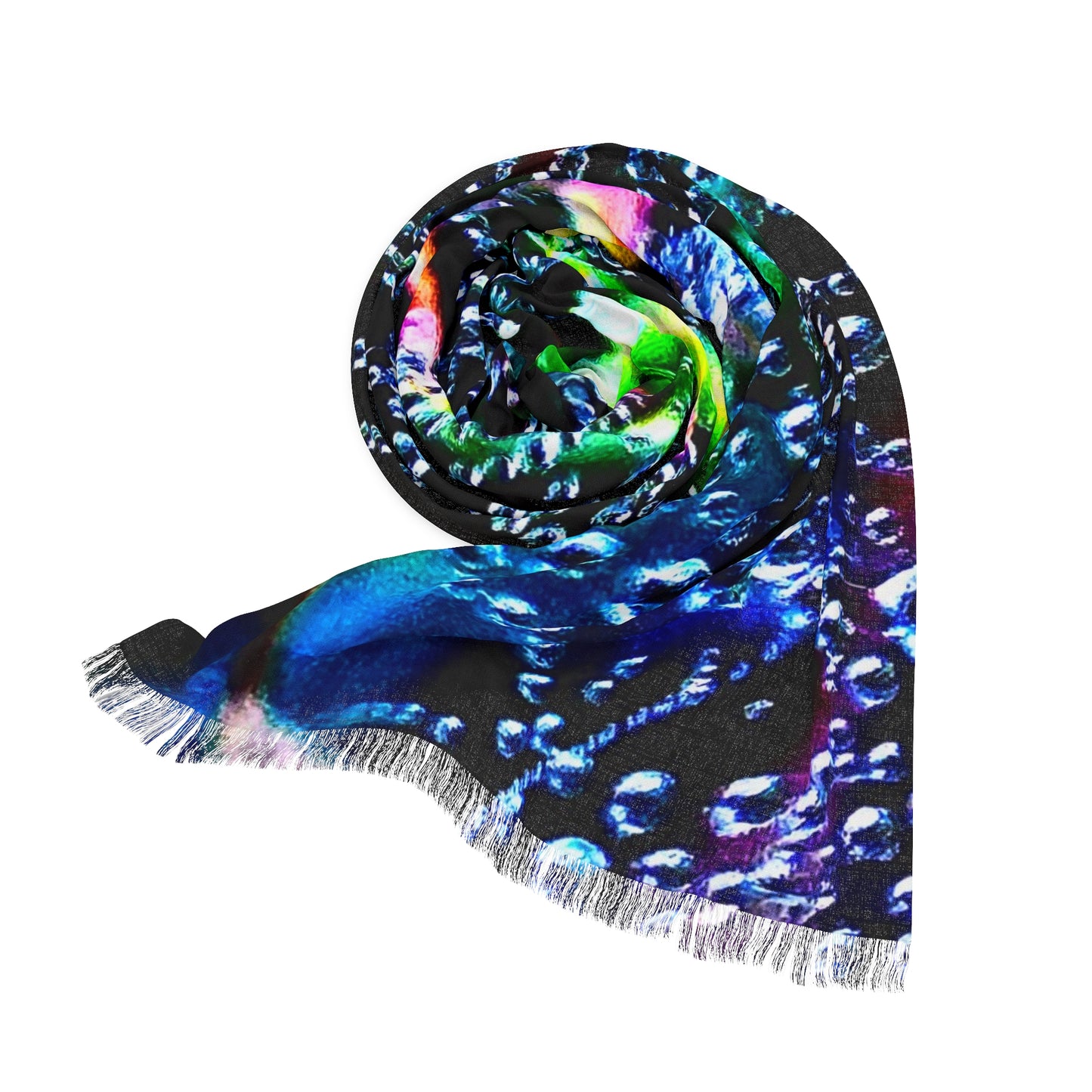 Light Scarf - Rain Caught in Code