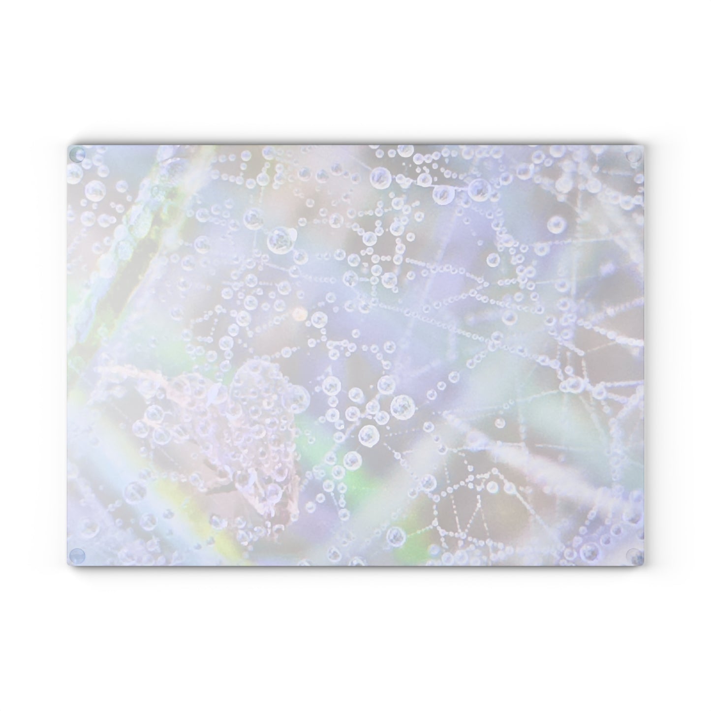 Glass Cutting Board - Cut through LavenderSharp