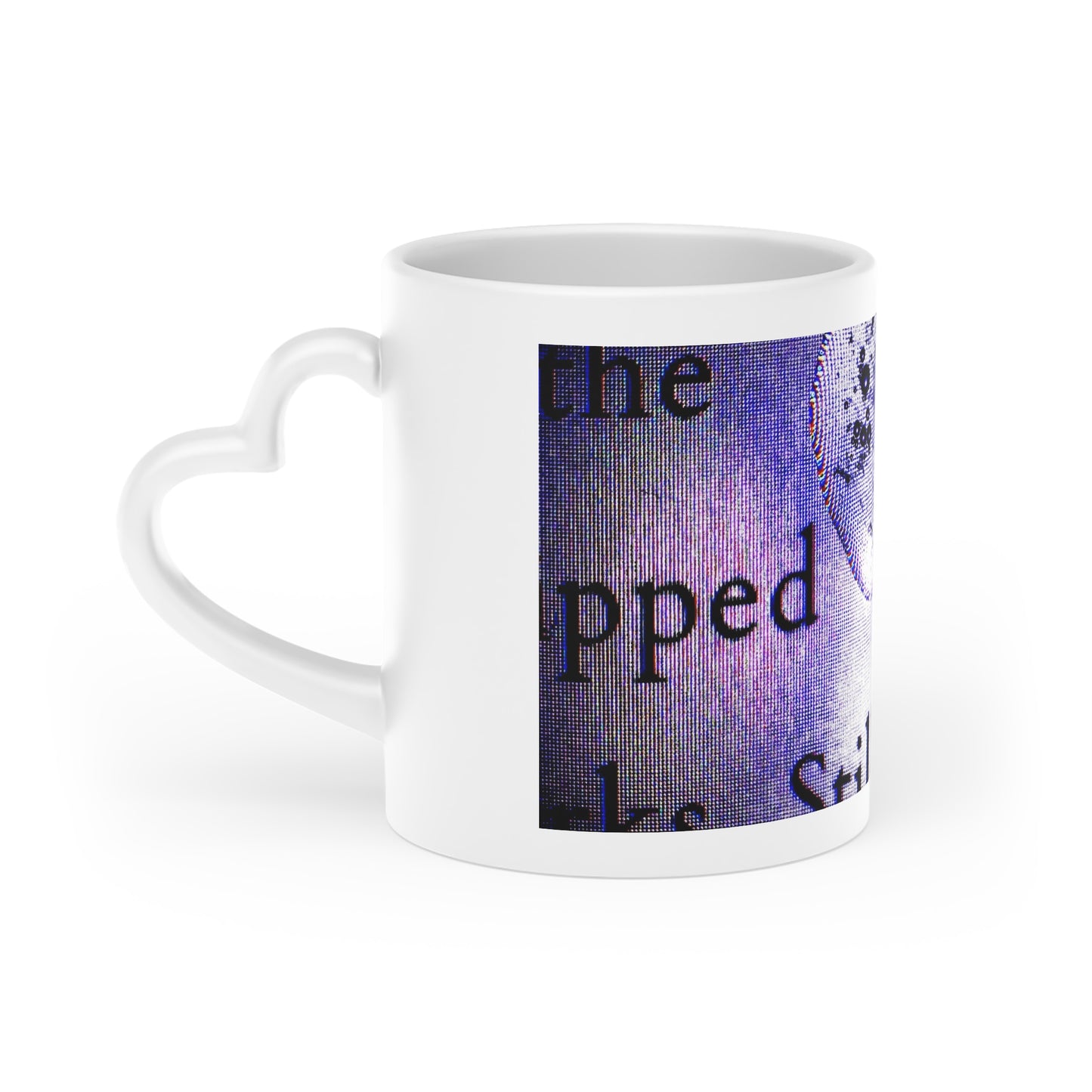 Heart-Shaped Mug - Tenderness in Salted Language