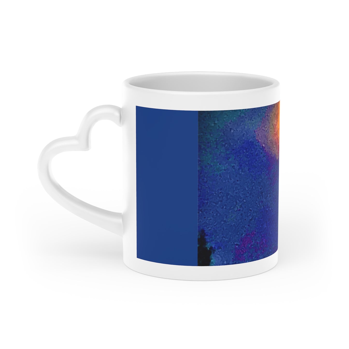 Heart-Shaped Mug - Unfinished but Perfect for the Moonlight