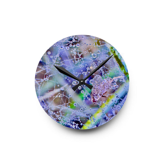 Acrylic Wall Clock - Creepy Face-a-Clock