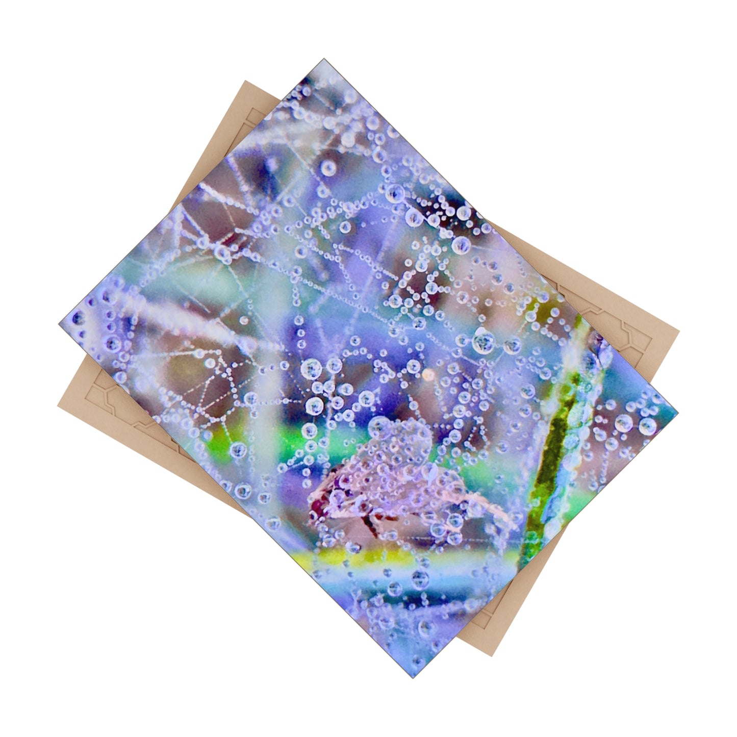 Ceramic Photo Tile - Let the Raindrops Speak