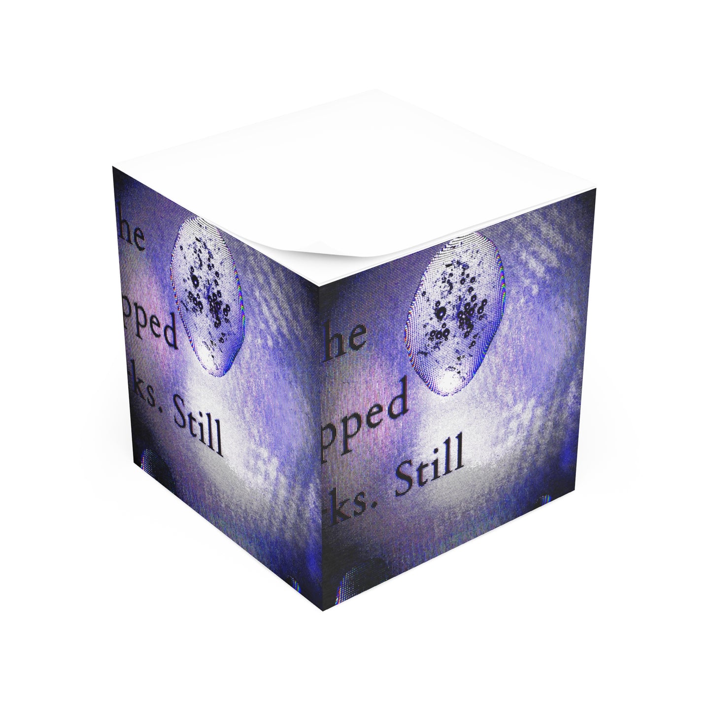 Note Cube - 700 Sheets of Unsaid