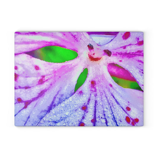 Glass Cutting Board - Slicing with Love