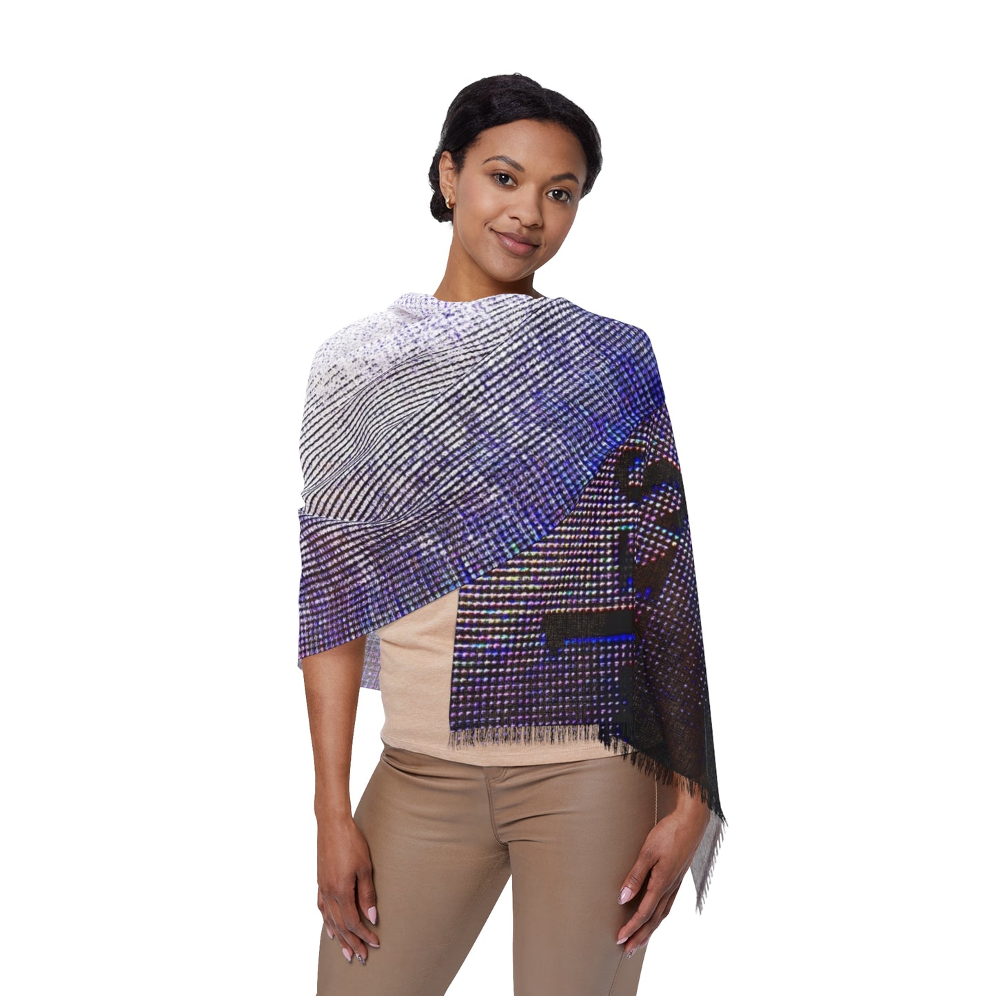 Light Scarf - Wrapped in Letters
