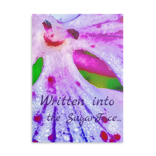 Notebook with Puffy Covers - Written Into the SugarFace
